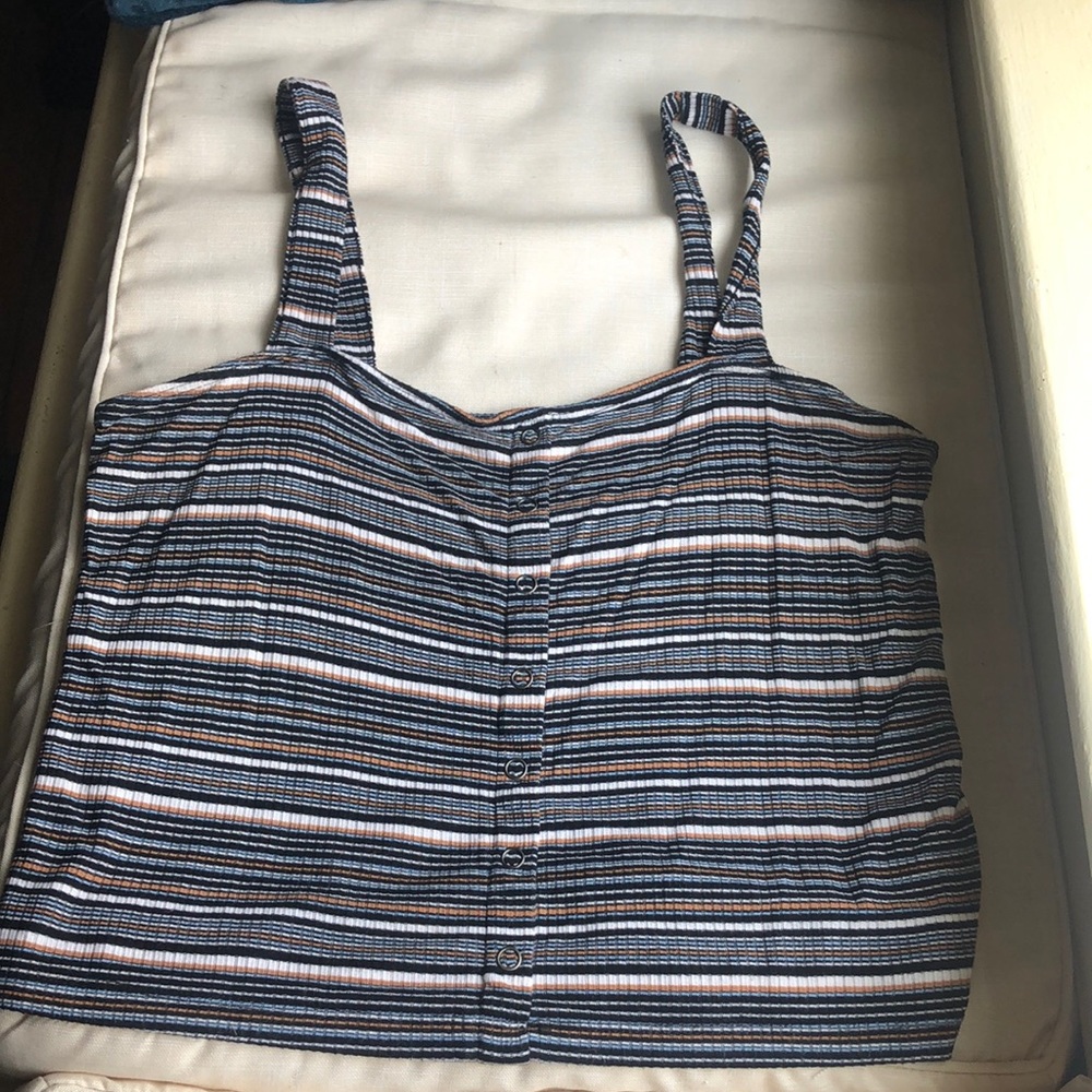 American Eagle Striped tank!